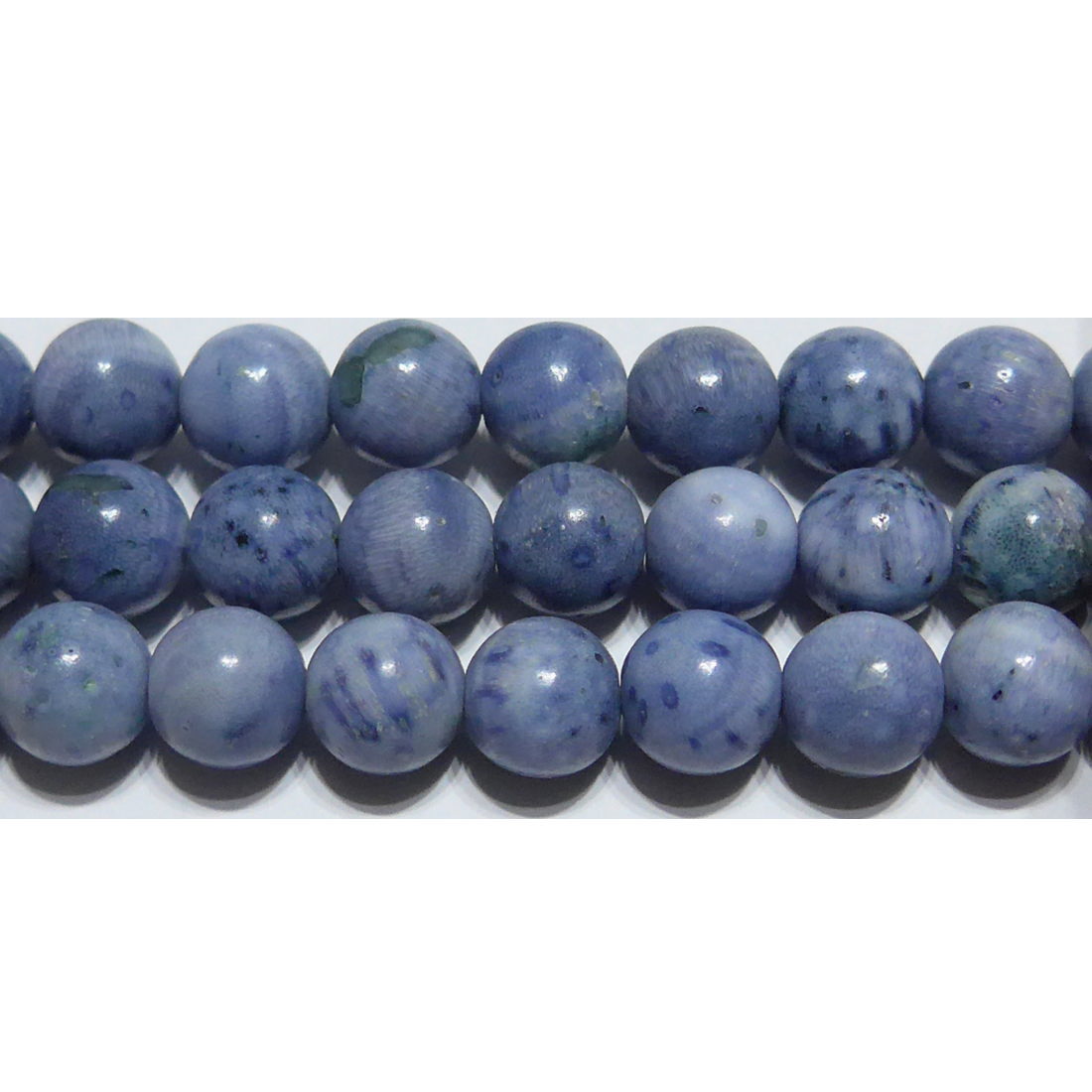 青さんご 丸玉 8mm B　　※ 天然石 天然石ビーズ パワーストーン 1粒売り バラ売り 1玉販売 【クーポン対象】【39ショップ】のサムネイル