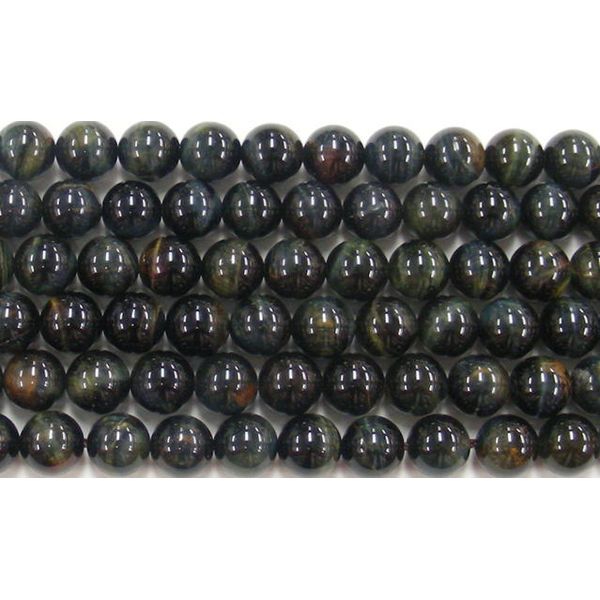 ブルータイガーアイ 丸玉 8mm B　　※ 天然石 天然石ビーズ パワーストーン 1粒売り バラ売り 1玉販売 【クーポン対象】【39ショップ】