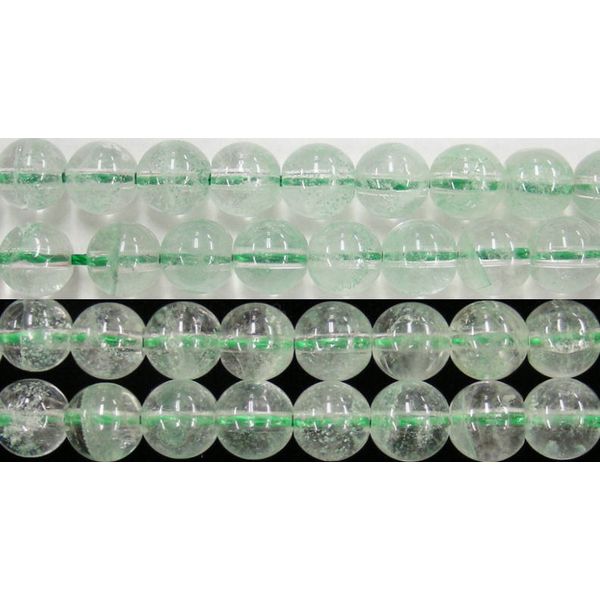 グリーンファントム水晶 丸玉 8mm C　　※ 天然石 天然石ビーズ パワーストーン 1粒売り バラ売り 1玉販売 【クーポン対象】【39ショップ】