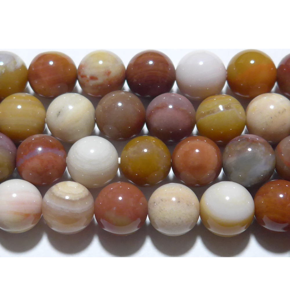 アラシャンアゲート (阿拉善瑪瑙) 丸玉 8mm B ※ 天然石 天然石ビーズ パワーストーン 1粒売り バラ売り 1玉販売 【クーポン対象】【39ショップ】