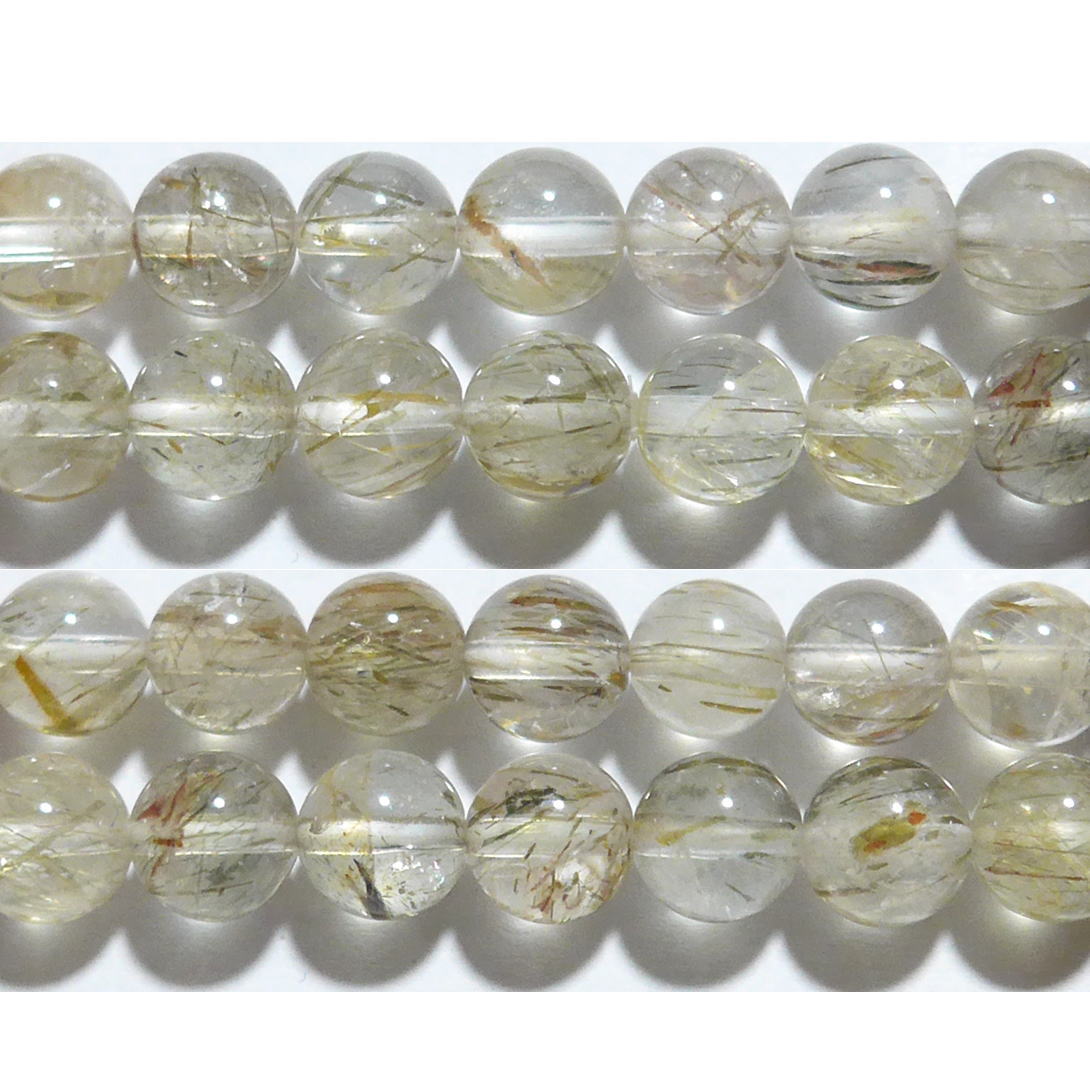 Rakuten - 水晶 丸玉 8mm （愛知県産） A　　※ 天然石 天然石ビーズ パワーストーン 1粒売り バラ売り 1玉販売 【クーポン対象】【39ショップ】