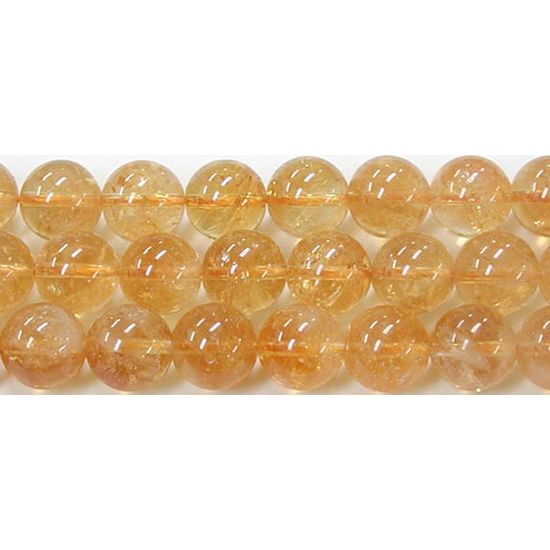 シトリン 丸玉 12mm B　　※ 天然石 天然石ビーズ パワーストーン 1粒売り バラ売り 1玉販売 【クーポン対象】【39ショップ】