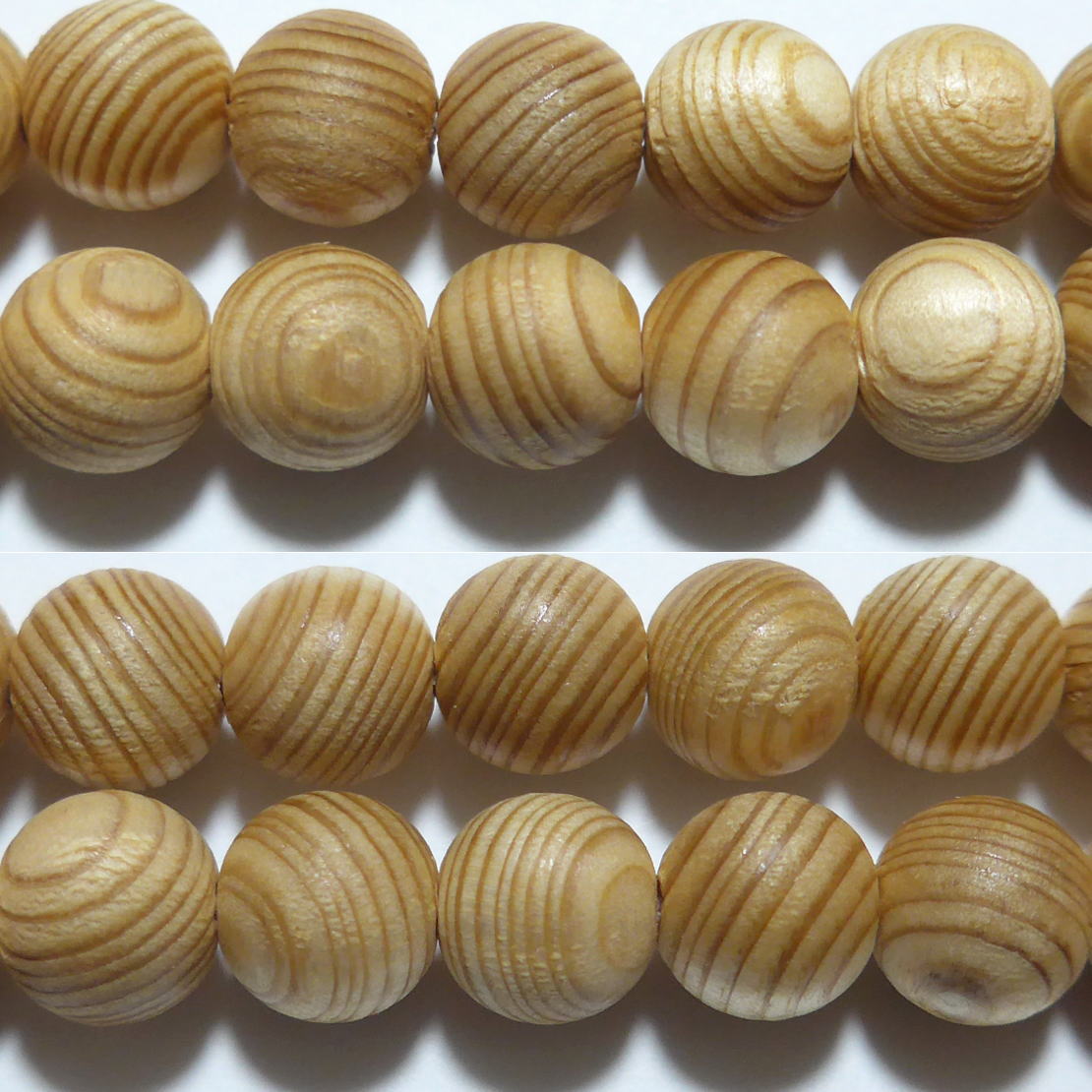 熊野本宮杉 丸玉 10mm　　※ ビーズ 1粒売り バラ売り 1玉販売 【クーポン対象】【39ショップ】のサムネイル