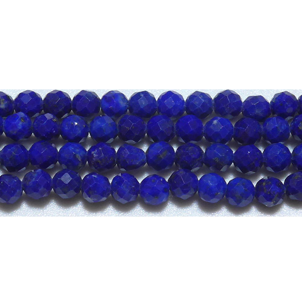 ラピスラズリ ミラーボール 4mm A-　　※ 天然石 天然石ビーズ パワーストーン 1粒売り バラ売り 1玉販売 【クーポン対象】【39ショップ】