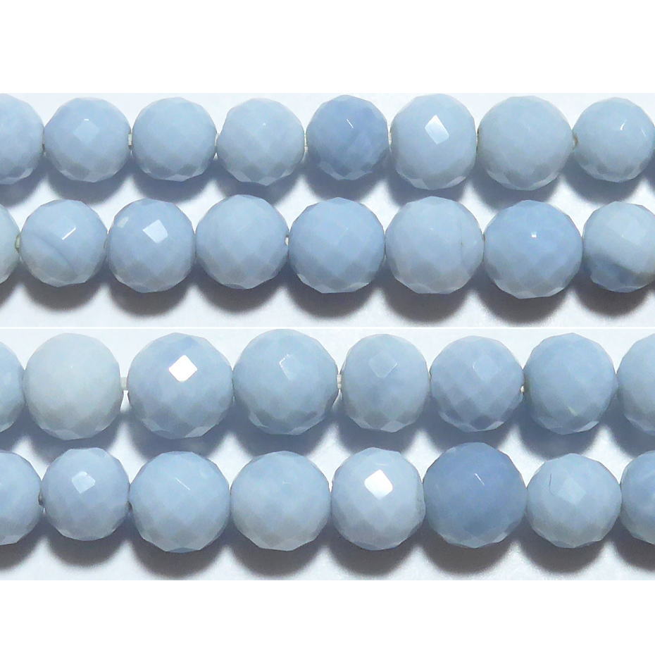 オーウィーブルーオパール ミラーボール 6.5mm A-　　※ 天然石 天然石ビーズ パワーストーン 1粒売り バラ売り 1玉販売 【クーポン対象】【39ショップ】