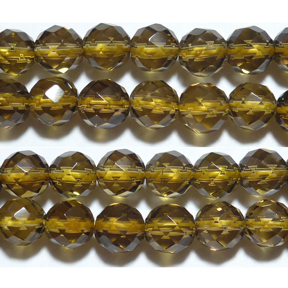 樂天商城 - 天然シトリン ミラーボール 8mm AA　　※ 天然石 天然石ビーズ パワーストーン 1粒売り バラ売り 1玉販売 【クーポン対象】【39ショップ】