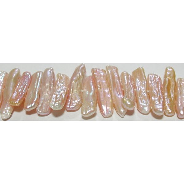 淡水パール バロック 4.5*22mm ※ 天然石 天然石ビーズ パワーストーン 1粒売り バラ売り 1玉販売 【クーポン対象】【39ショップ】