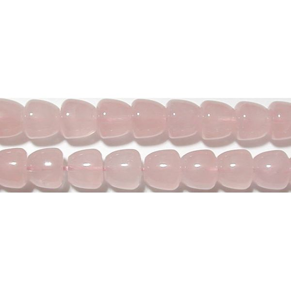 ローズクォーツ プリン 9*10mm B　　※ 天然石 天然石ビーズ パワーストーン 1粒売り バラ売り 1玉販売 ..