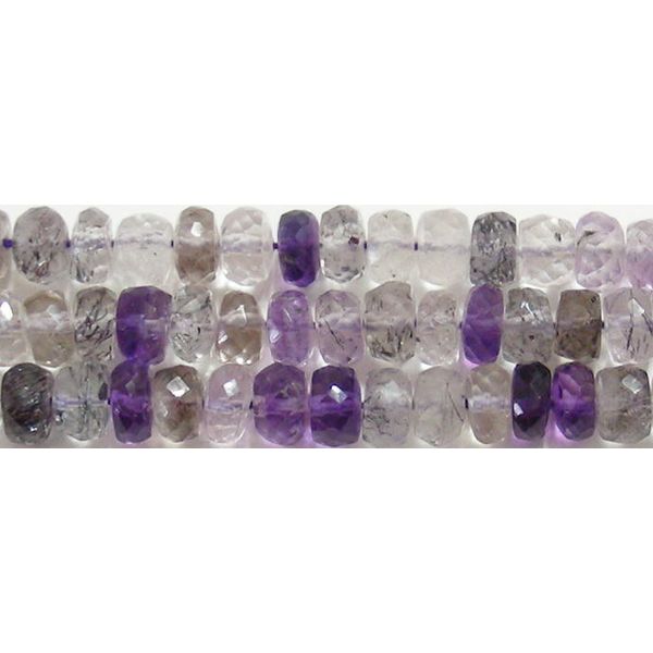 エレスチャル ボタンカット 5*3mm （インド産） B　　※ 天然石 天然石ビーズ パワーストーン 1粒売り ..