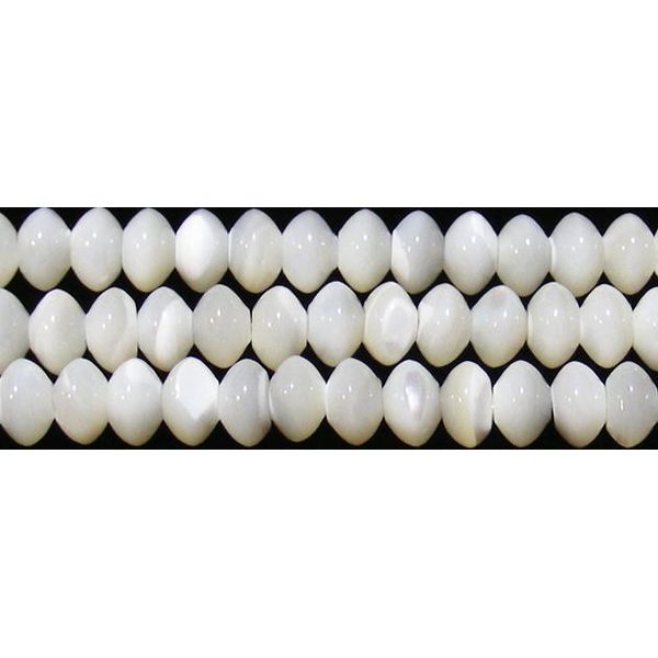 マザーオブパール （白） ボタン型 