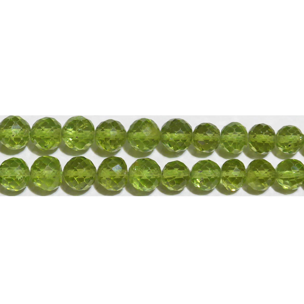 ペリドット ミラーボール 4.5mm A-　　※ 天然石 天然石ビーズ パワーストーン 1粒売り バラ売り 1玉販..