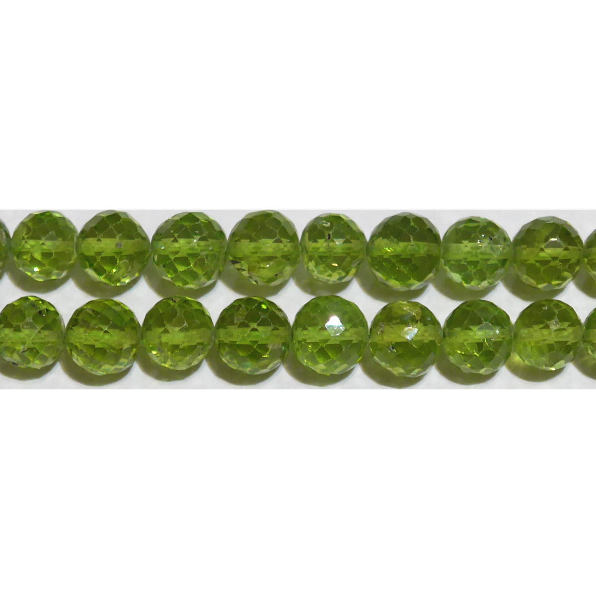 ペリドット ミラーボール 6mm A-　　※ 天然石 天然石ビーズ パワーストーン 1粒売り バラ売り 1玉販売 【クーポン対象】【39ショップ】