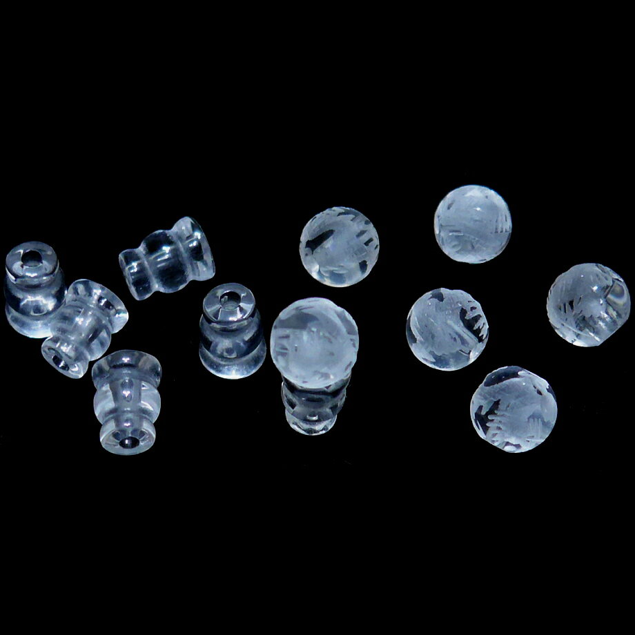 水晶 親玉ボサセット 約8mm 玉 （五本爪龍彫り入り） A ※ 天然石 天然石ビーズ パワーストーン 1粒売り バラ売り 1玉販売 【クーポン対象】【39ショップ】