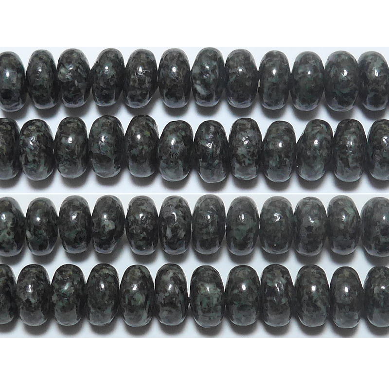 プレセリブルーストーン ボタン型 6*4mm　　※ 天然石 天然石ビーズ パワーストーン 1粒売り バラ売り 1玉販売 【クーポン対象】【39ショップ】