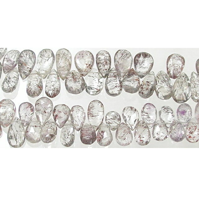 エレスチャル・スーパーセブン 雫型カット （5） ※フラットタイプ A　　※ 天然石 天然石ビーズ パワー..