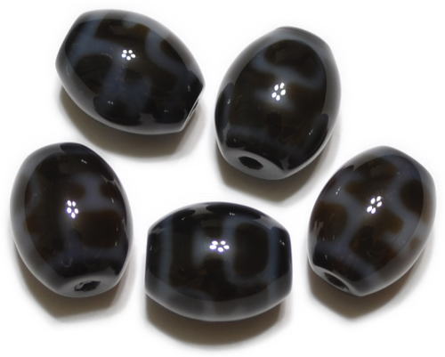 天珠 （高品質） 寶瓶天珠 12*10mm　　※ 至純天珠 チベット天珠 天然石 天然石ビーズ 1粒売り バラ売り 1玉販売 【クーポン対象】【39ショップ】のサムネイル