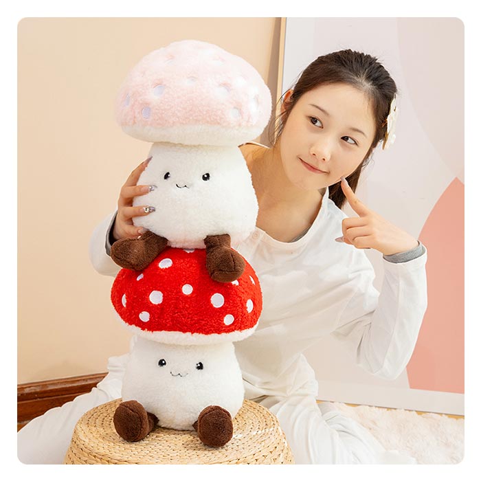 ぬいぐるみ 抱き枕 野菜シリーズ キノコ きの...の紹介画像3