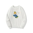 【クリスマス限定】 カップル スウェット 速乾 クルーネック 長袖 親子 軽い 白 ブラック ペアルック 秋服 春服 クリスマス 冬服 軽量 お揃い ゆったり ...