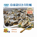 牡蠣 三陸産雄鹿半島 生食可能 殻付き冷凍牡蠣 10kg /箱 A品 送料無料