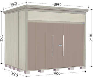 【10倍ポイント実施中】タクボ物置 JN-2926　Mr.トールマンダンディ 一般型/標準屋根 屋外 収納 物置 【送料無料】