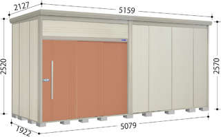 タクボ物置 JN-5019　Mr.トールマンダンディ 一般型/標準屋根 屋外 収納 物置 【送料無料】