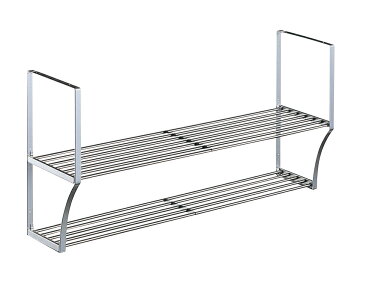 【タクボ】　パイプ棚2段Sタイプ幅60cm