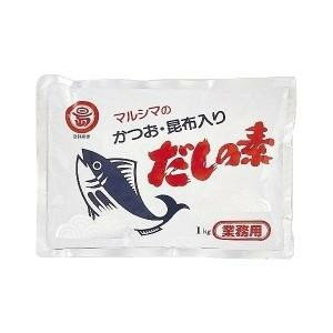 【代引不可】丸島醤油　業務用　かつおだしの素　1kg　7815「他の商品と同梱不可/北海道、沖縄、離島別途送料」