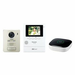 ☆Panasonic モニター壁掛け式ワイヤレステレビドアホンキット(ホームユニット付き) VL-SGZ30K