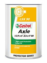 Castrol Axle 90 20L 入数：1Axle リミテッドスリップ 90ディファレンシャルオイル、LSD対応最適かつ安定したフリクション特性が LSDの性能をフルに引き出します。優れた耐摩耗性能と耐負荷性能が ディファレンシャルギヤーを長持ちさせます。【規格】API GL-5SAE 90* * SAE J306-91を参照 ※画像は20Lになります。