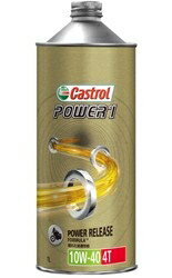 Castrol カストロール POWER1 4T 10W40 4L 6本セット（1ケース）　【NFR店】