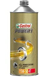 Castrol カストロール POWER1 4T 1L 15W50 12本セット（1ケース）　【NFR店】