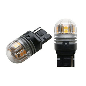 カシムラ 15灯LEDウインカー球 アンバー T20 NB-018
