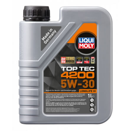 LIQUIMOLY リキモリ トップテック4200 5W30 1L 6本入