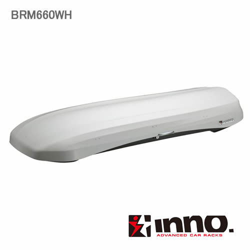 カーメイト INNO ルーフボックス WEDGE 660 BRM660WH ホ