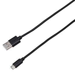 BAUT microUSB o͑ΉP[u 2A 1.0m BK BUSM100BK