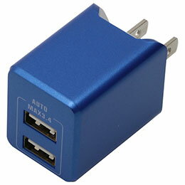 ☆【5個セット】BAUT PREMIUM USB2ポートAC3.4A BL BAC2U34BLX5