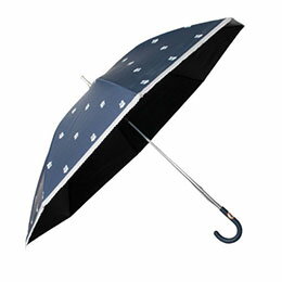 この世界のどこかにある不思議なスーパーマーケット「CHAMCHAM MARKET」をテーマにした傘ブランドですCHAMCHAM MARKETの晴雨兼用傘です。スライド式の長傘スタイルで使いやすいです。遮光率99%以上、UV遮蔽率99%以上、遮熱効果、雨の日使用可能と嬉しい機能も充実しています。コントラストのついたラディッシュプリントが晴れの日に映え、厳しい夏も楽しく過ごせます。贈り物にも最適です。●カラー:ネイビー ●素材:ポリエステル100% ●親骨サイズ:48.5cm ●原産国:中国 使用時のご注意 ●本製品には尖った部分があります。周りの人や物に当たらないよう、周囲の安全を確認してご使用ください。 ●手元や骨部分が壊れた場合は、怪我や事故になる恐れがある為、使用を中止してください。強風の時は、本製品が破損する恐れがありますので使用しないでください。 ●ステッキとして使用するなど、傘本来の目的以外での使用は止めて下さい。 ●本製品は、自転車・ベビーカー等と固定する器具に取り付けて使用する構造になっておりません。破損・視野の妨げ・重大な事故の原因となる恐れがありますので、絶対に取り付けないでください。 ●傘骨には構造上、骨同士が狭くなっている部分や、尖った部分があります。手や指を怪我する恐れがありますので、ご注意ください。 ●ハンドクリームや日焼け止めクリーム等が、本製品の生地・手元部分の色落ちの原因になる場合があります。 ●ご使用後は、本製品を陰干しにして完全に乾いてからおしまいください。濡れたまま保管しますと、錆の発生や生地の色移りの原因となる場合があります。 ※お子様がご使用の際は、保護者からご注意・ご指導ください。