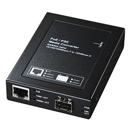 ☆サンワサプライ 光メディアコンバータ LAN-PSC212RFN