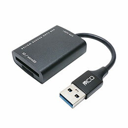 ߥ襷 SD microSDɥ꡼ 饤 USB-A ֥å USR-ASD1/BK