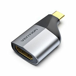 Type C Male to HDMI Female アダプター Gray HDMI2.0規格 アルミニウム合金4K タイプC変換 アダプター。 cタイプ オス から hdmi メス に 変換できる usb type c hdmiケーブル。本体素材はアルミニウム+ABSの素材の構成、軽量/丈夫/耐用性/散熱し易いの特徴もあります。USB Type-C端子を搭載した携帯電話、ノートパソコンなどの機器の映像信号を変換し、HDMI端子を搭載したHDTV、ディスプレイ、テレビ、プロジェクターなどに出力することができます。HDMIディスプレイをUSB Type-Cポートに接続します。使いやすく、ドライバや外部電源は必要ありません。 高解像度出力:HDMI出力は4K解像度をサポートします。複数のモニターでストレスなく使用できます。大型の高解像度画面をサポートします。 幅広いモデル:USB-C入力次世代PCおよびiPad Pro MacBook Pro air 2020 2019 2018 2017 2016 / iPad Pro 2018 2020 / Surface Go / Surface Book 2 / Huawei / Google / Dell XPS 1513などのUSB Type-C 変換ポートを備えたデバイスと互換性があります。 高品質のテクスチャ:高品質のスペースグレー、Type-CHDMI端子の外装は軽量アルミニウム仕上げです。丈夫なナイロンに保護ケーブルで包まれています。軽量設計により、通常の動作状態を簡単に確認できます。 持ち運びが簡単:コンパクト、スリム、超軽量なので、ポケットやハンドバッグに簡単に収まり、外出先でも使用できます。テレビやディスプレイモニターの狭いポートにも簡単に対応できます。 【バージョン】 HDMI 1.4 / HDMI 2.0【通信速度について】ハイスピードは、3D映像や4Kに対応しています。また、イーサネットに対応しているので、LANケーブルを使わなく てもこのケーブルだけでインターネット接続が可能です。 Ultra HD Blu-rayやBS4K放送、さらにPS4 Pro/PS4(フルHD解像度)などに対応しています。プ プレミアムハイスピードは4K/60HzとHDRの映像が再生可能です。 高画質と高音質のUltra HD Blu-ray規格のコンテンツも楽しむことができます。衛星放送やPS4 Proなどで4Kコンテンツを利用する場合におすすめです。ブランド : VENTION 色 : グレー バージョン : HDMI2.0 解像度 : 4K/60Hz チップ : LT8711HE インターフェース技術 : 金メッキ シェル : アルミニウム合金+ABS パッケージ : PE袋 アクセサリー : ストラップ 保証期間 : 1年間 生産国 : 中国