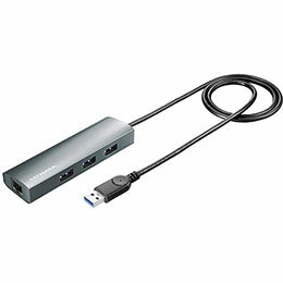 ☆IOデータ USB 3.2 Gen 1(USB 3.0)ハブ搭載ギガビットLANアダプター US3-HB3ETG2