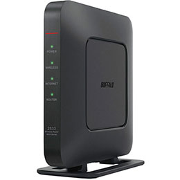 ☆BUFFALO バッファロー 無線ルーター ブラック WSR-2533DHPLB-BK