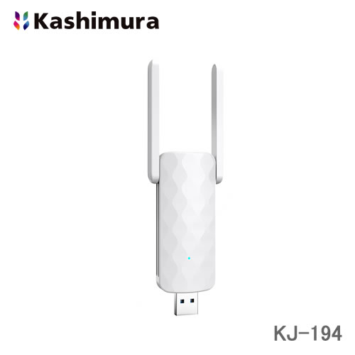 カシムラ Wi-Fi中継機 2.4GHz 300Mbps K