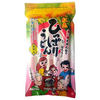 ◎【代引不可】みうら食品 紅花ひっぱりうどん 500g×12袋「他の商品と同梱不可/北海道、沖縄、離島別途送料」