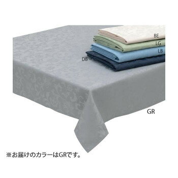 川島織物セルコン ミントン ハドンホールアイビー テーブルクロス 130×130cm HM1220 GR グレー「他の商品と同梱不可/北海道、沖縄、離島別途送料」