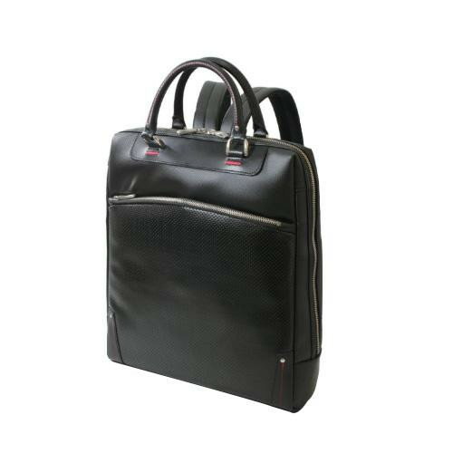 BAGGEX 紅 リュック(薄マチ・取っ手付き) 13-1078 ブラック「他の商品と同梱不可/北海道、沖縄、離島別途送料」