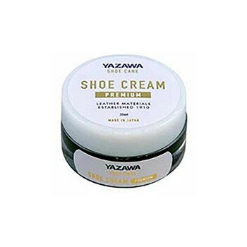 YAZAWA SHOE CARE シュークリーム プレミアム 30ml ブラック「他の商品と同梱不可/北海道、沖縄、離島別途送料」