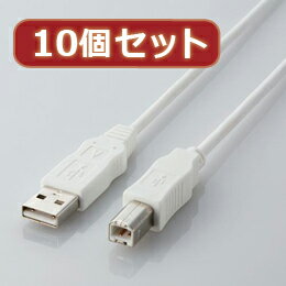 10ĥå 쥳 USB֥(A-B1m) USB2-ECO10WHX10