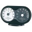 ☆EMPEX 温度・湿度計 アキュート 温度・湿度計 卓上用 TM-2782 ブラック×ホワイト