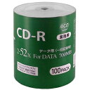 C ƖpCD-R 700MB 100GRpbN f[^p 2-52{ Chv^u lߑւpGRpbN CR80GP100_BULK